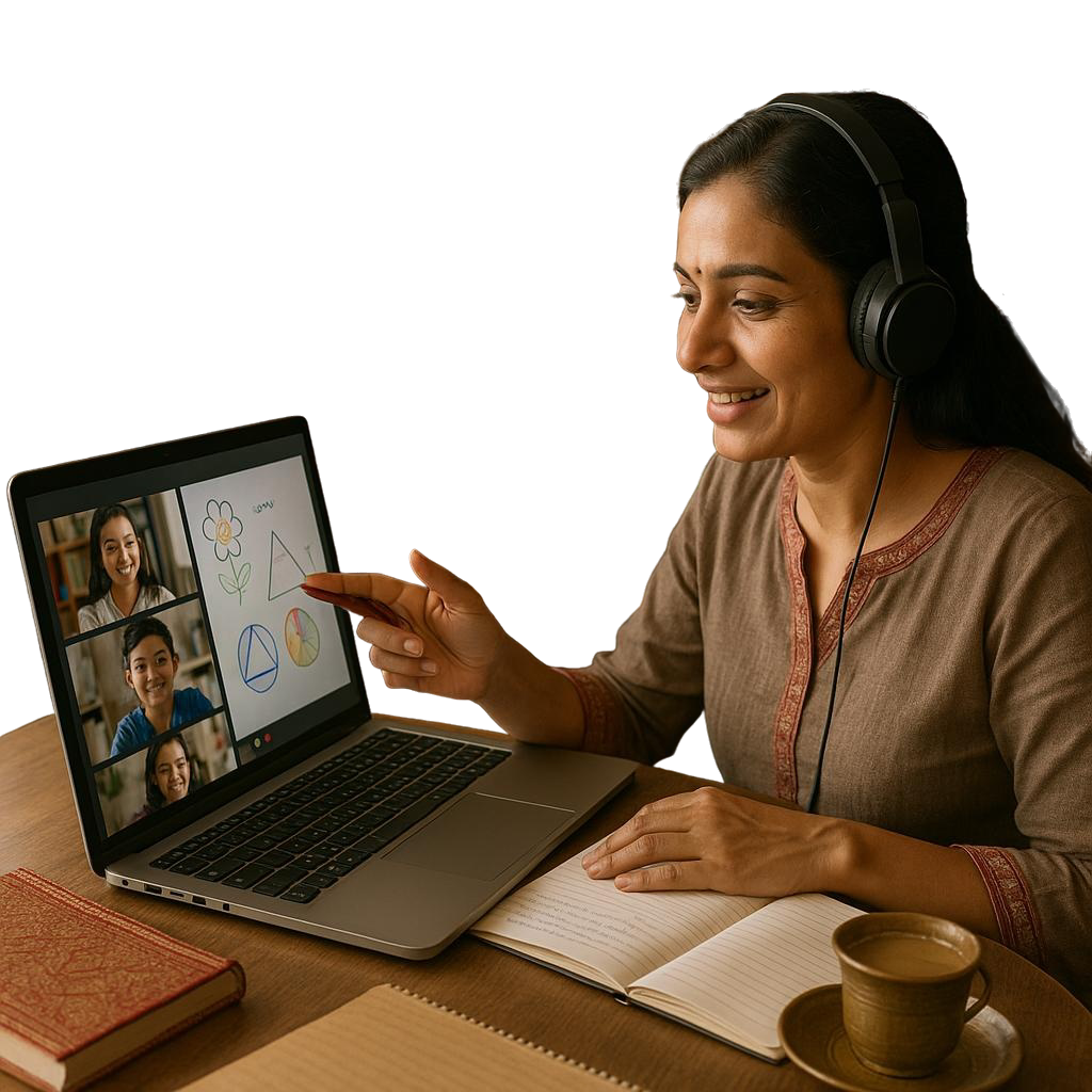 Student learning with tutor